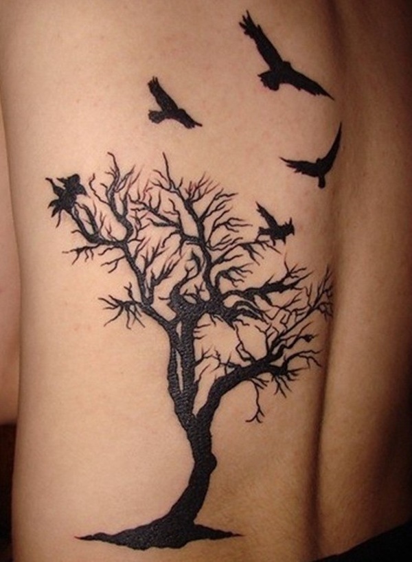 Desenhos de tatuagem de aves (59) 