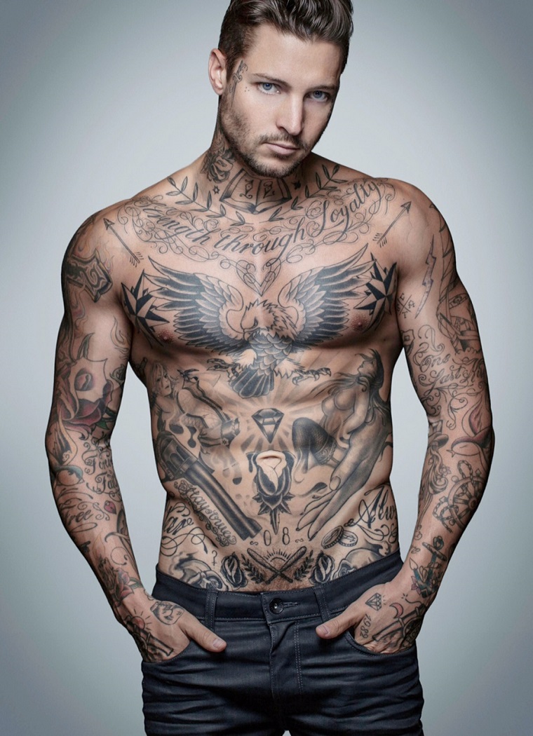 tatuagens originais para homens-amantes-tatuagem 