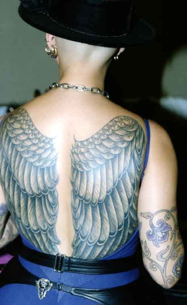 Desenhos de tatuagem de anjo e idéias60 