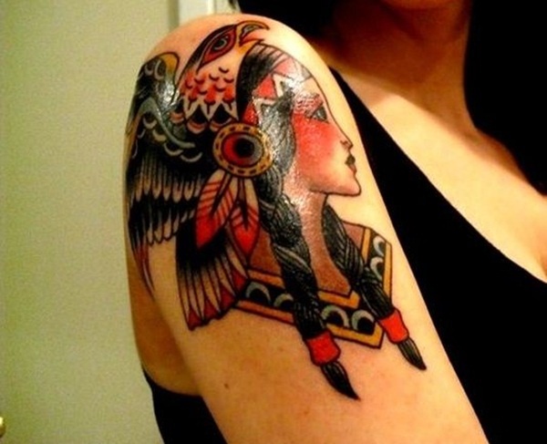 Desenhos de tatuagem nativo americano26 