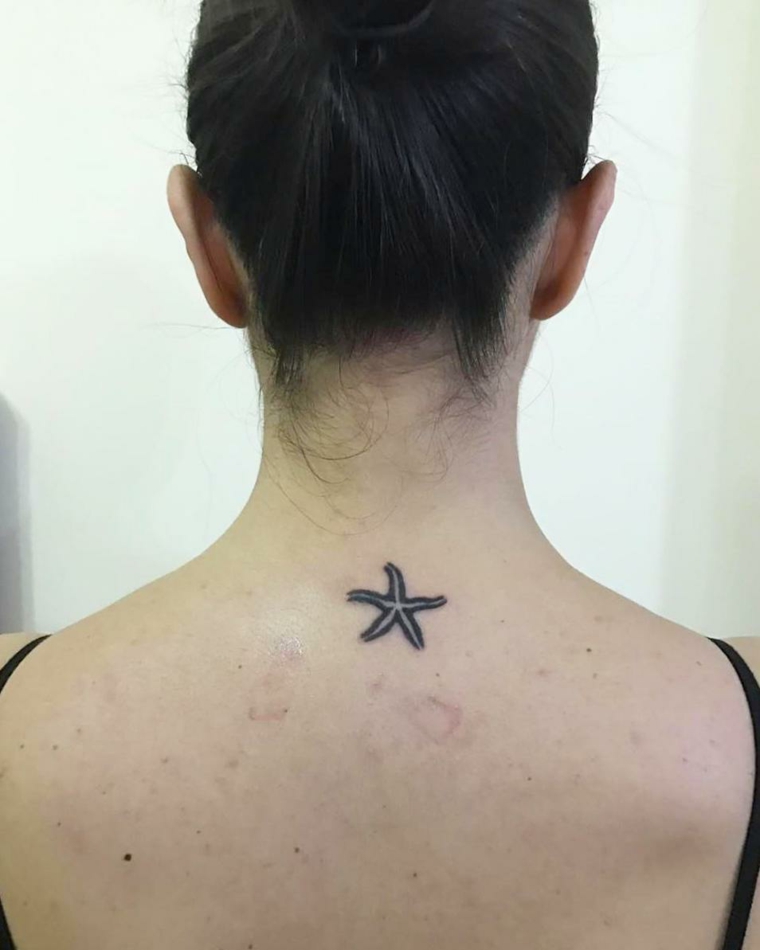 tatuagens-mulheres-estrela-mar-idéias 