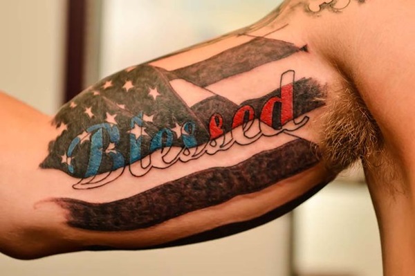 35 Tatuagens e Desenhos da Bandeira Americana 39 