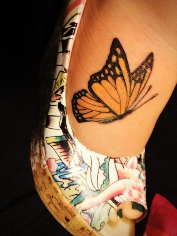 Tatuagem de borboleta bonito designs37 
