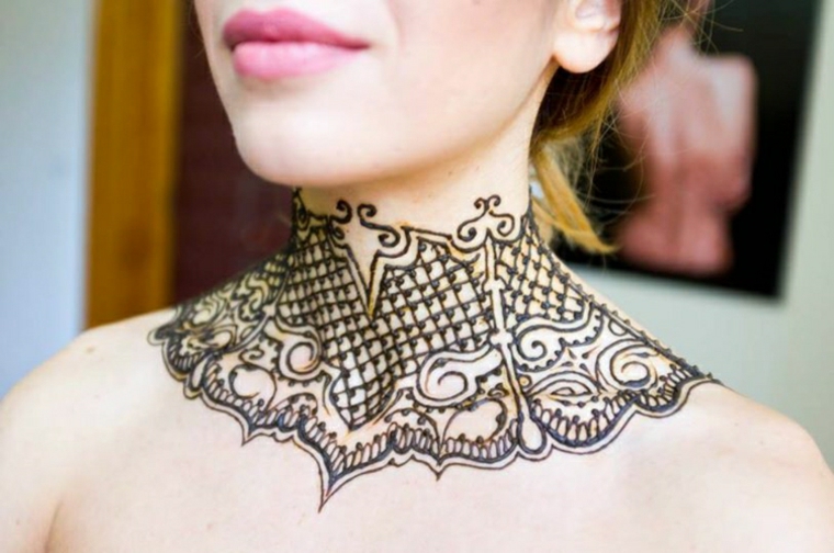 tatuagem no pescoço 