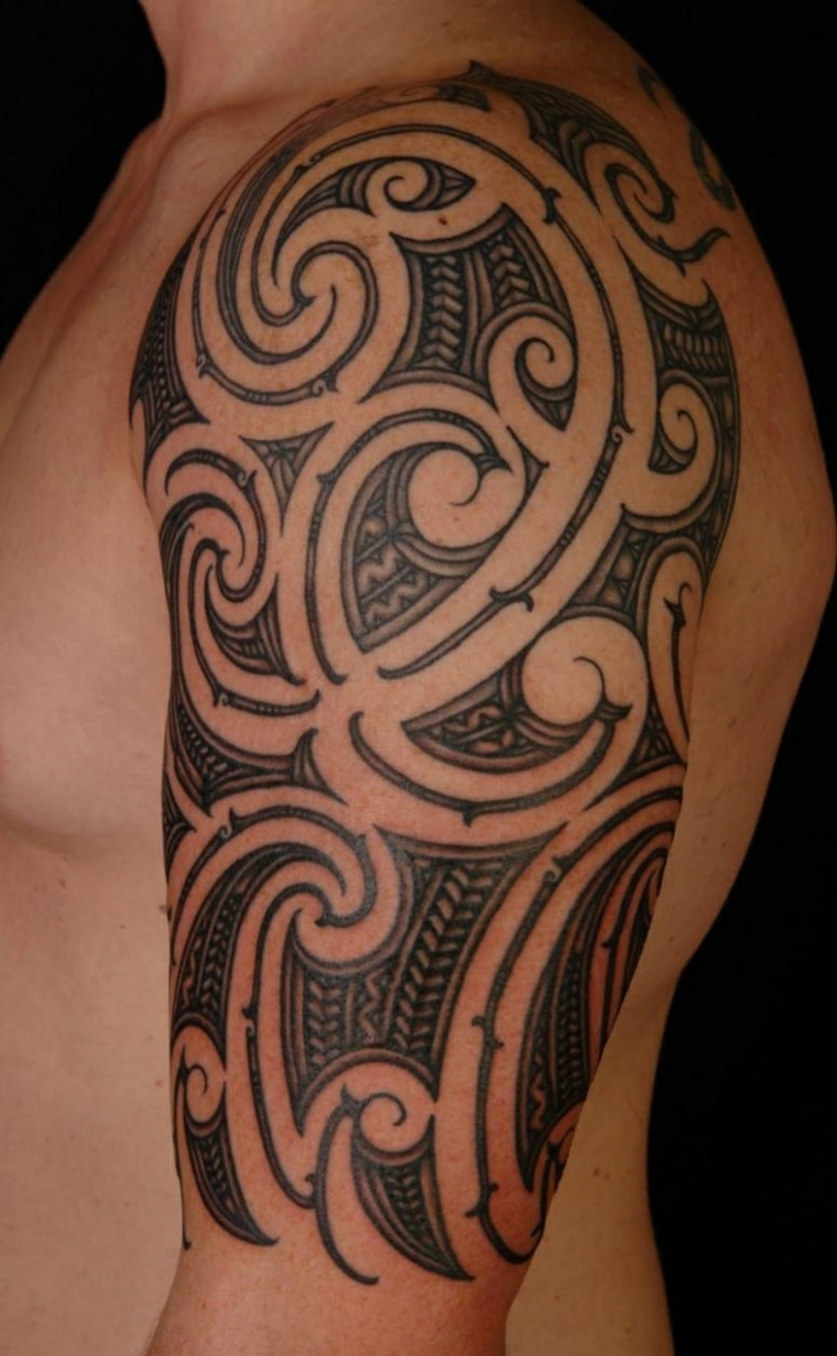 Tatuagem Maori para homens 
