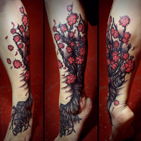Tatuagens de cerejeira 19 