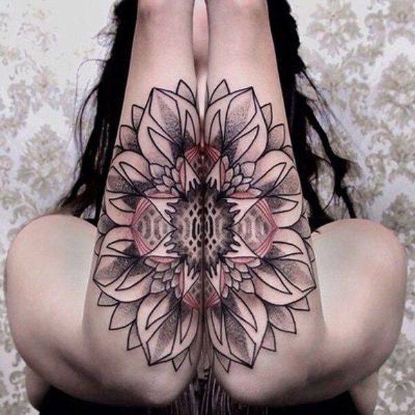 30 maravilhosas idéias de tatuagem Mandala 26 