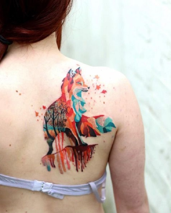 desenhos de raposa-tatuagem-29 