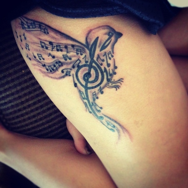 Desenhos de tatuagem de música 2 