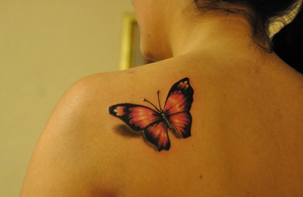 Tatuagem de borboleta bonito designs1 