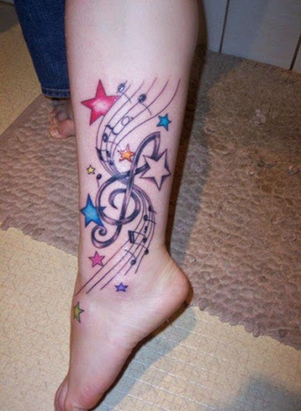 35 Melodious Music Notation Tattoos 31 