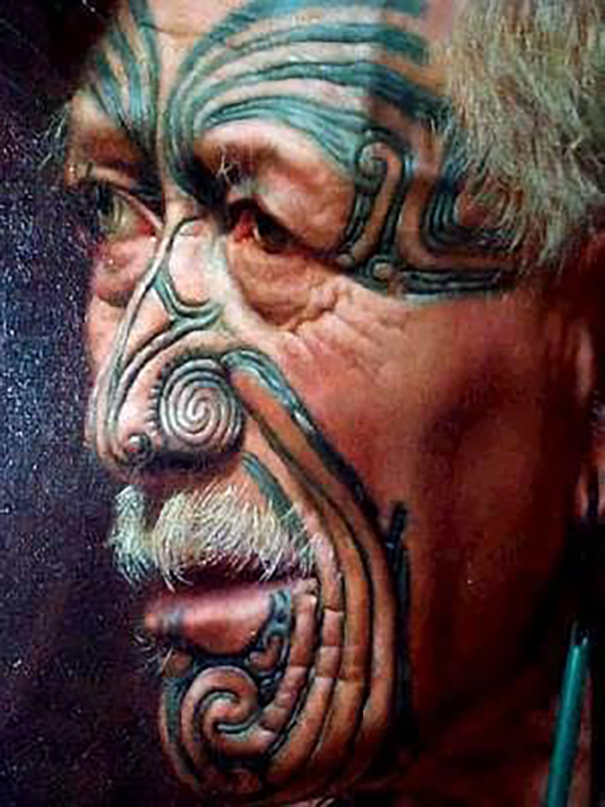 tatuagem maori tradicional 