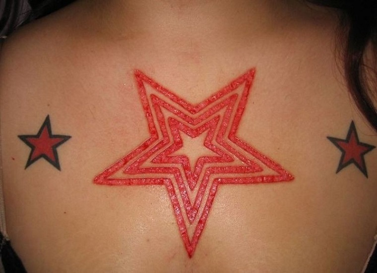 tatuagem de estrela 
