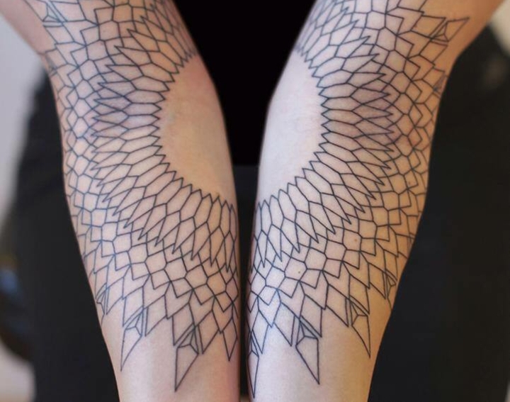 idéias de tatuagem geométrica de design 