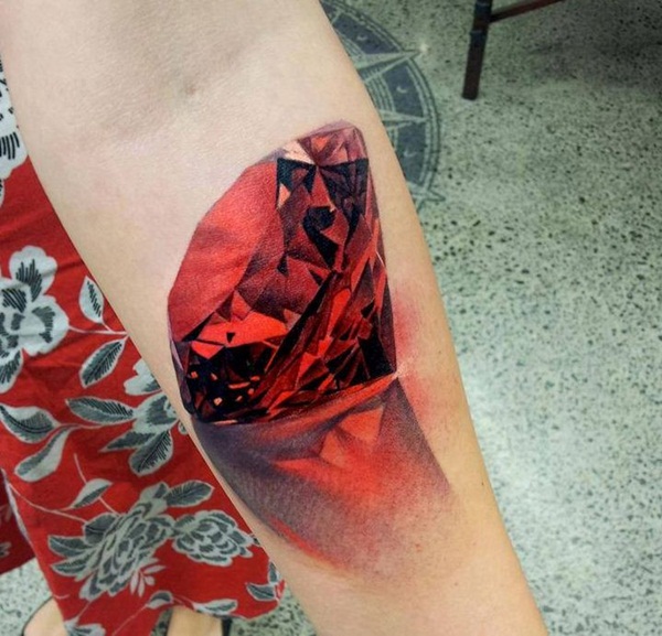 tatuagem de tinta vermelha (19) 