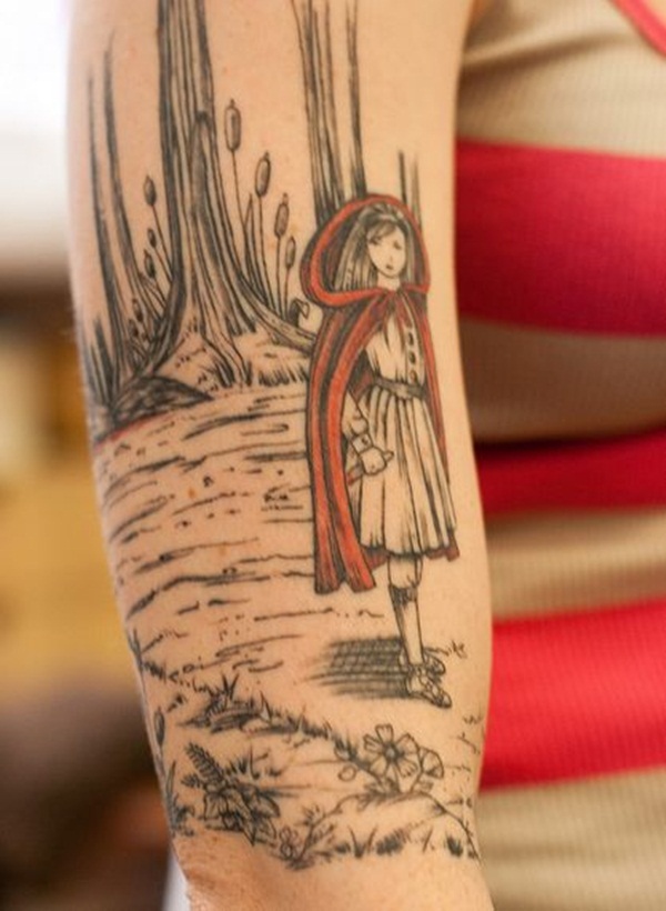 tatuagem de tinta vermelha (50) 
