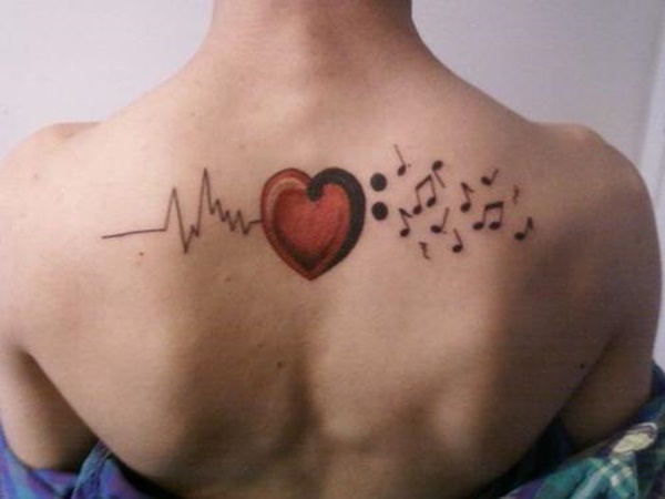 desenho de tatuagem de música (76) 