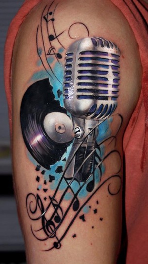 desenho de tatuagem de música (57) 