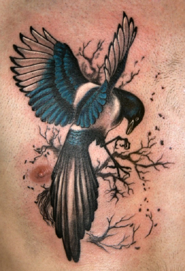 tatuagem de pássaro 13 