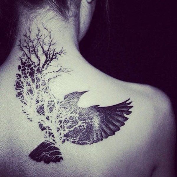 desenhos de tatuagem de aves (12) 