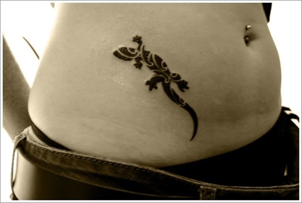Desenhos e significados impressionantes do tatuagem do lagarto 4 