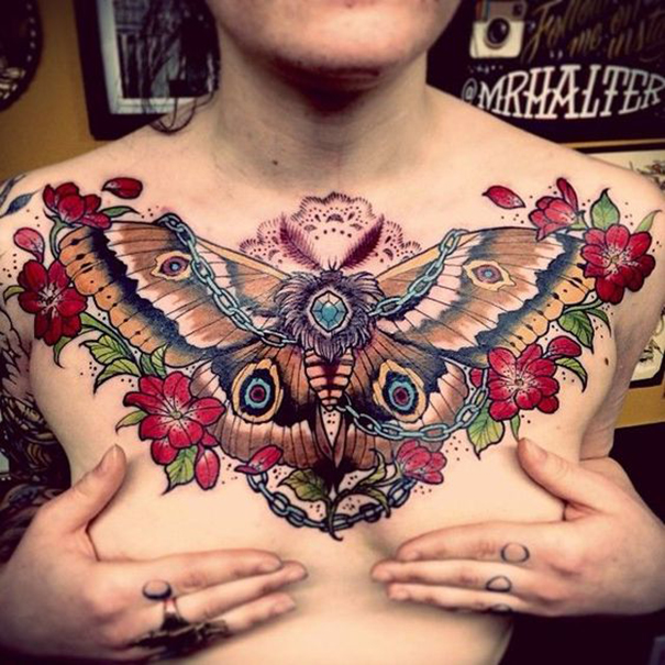 tatuagem de borboleta 
