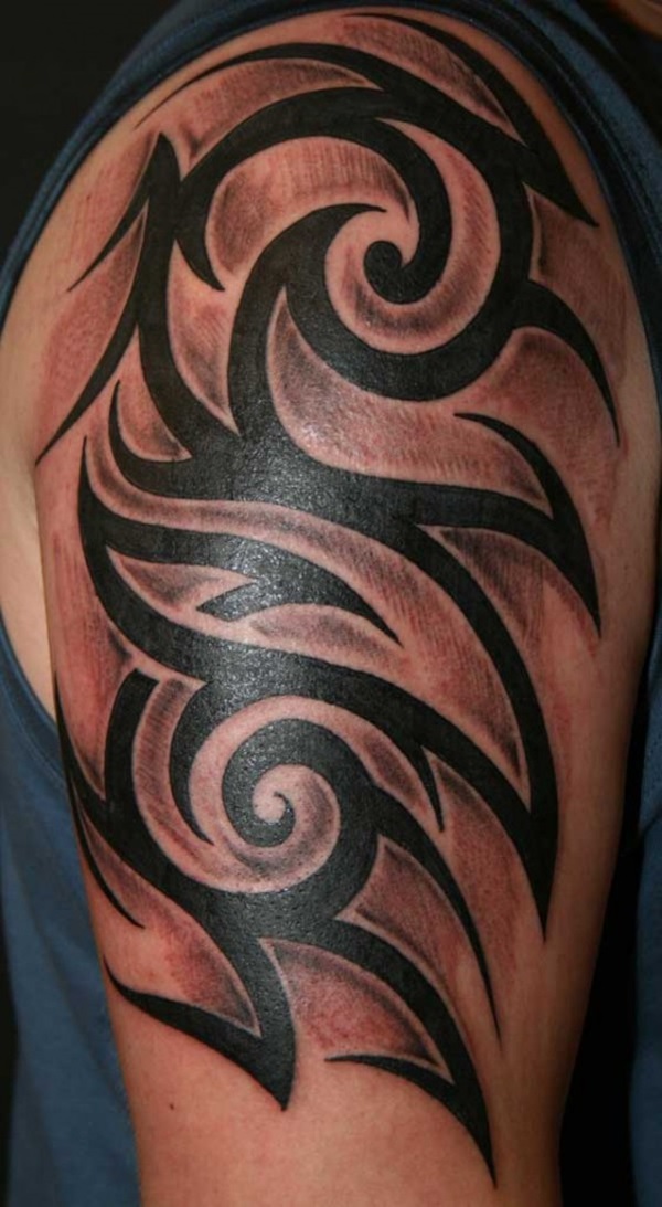 Idéias de tatuagem linda braço Tribal 8 