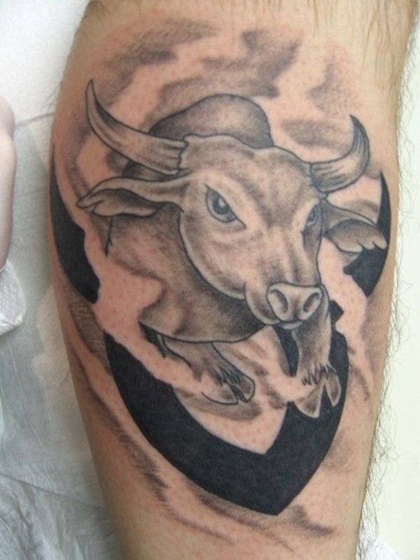 35 desenhos de tatuagem de touro e idéias 37 