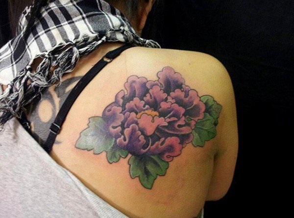 40 significados e idéias do tatuagem da flor da peônia bonita 38 