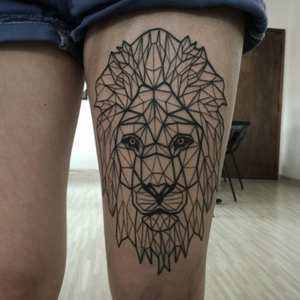 desenhos de tatuagem de leão para meninos e meninas8 