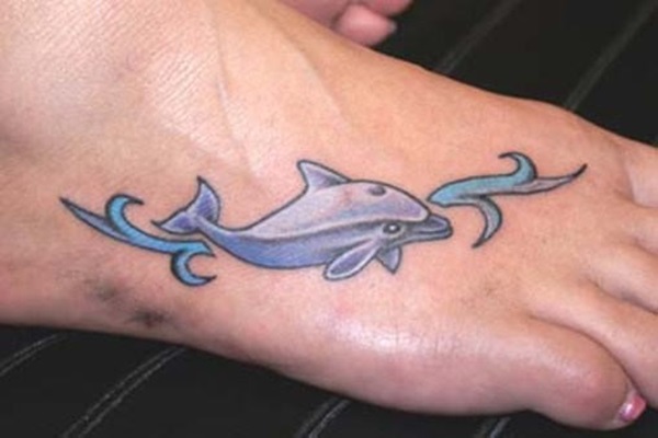 35 Idéias e Significados do Tatuagem do Golfinho 22 