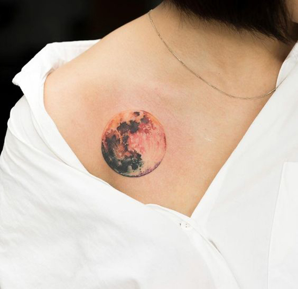 tatuagens de espaço 