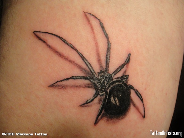 35 desenhos de tatuagem de aranha e idéias 9 