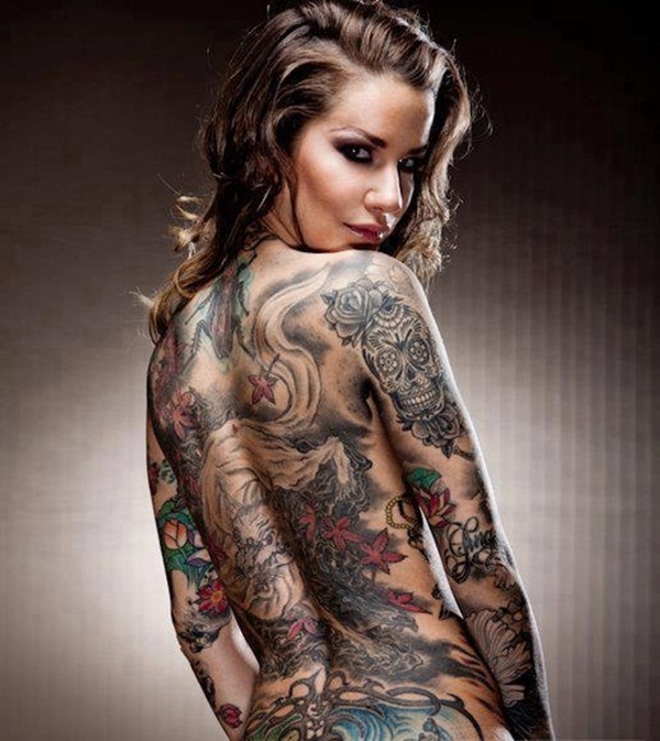 Desenhos de tatuagem de corpo inteiro para homens e mulheres22 