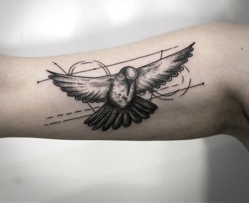 desenhos de tatuagem de aves (1) 