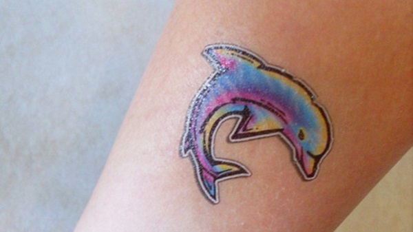 35 idéias e significados do tatuagem do golfinho