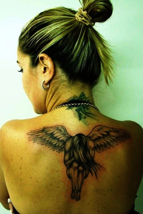 Desenhos de tatuagem de anjo e idéias10 