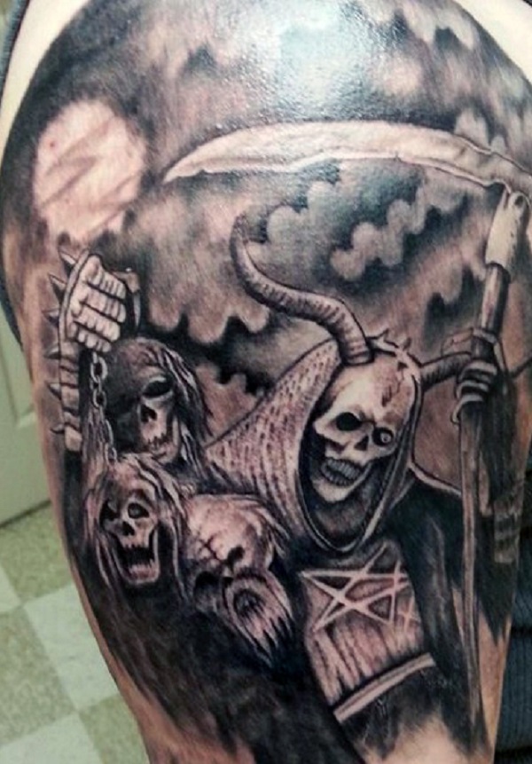 Tatuagem Grim Reaper 34 