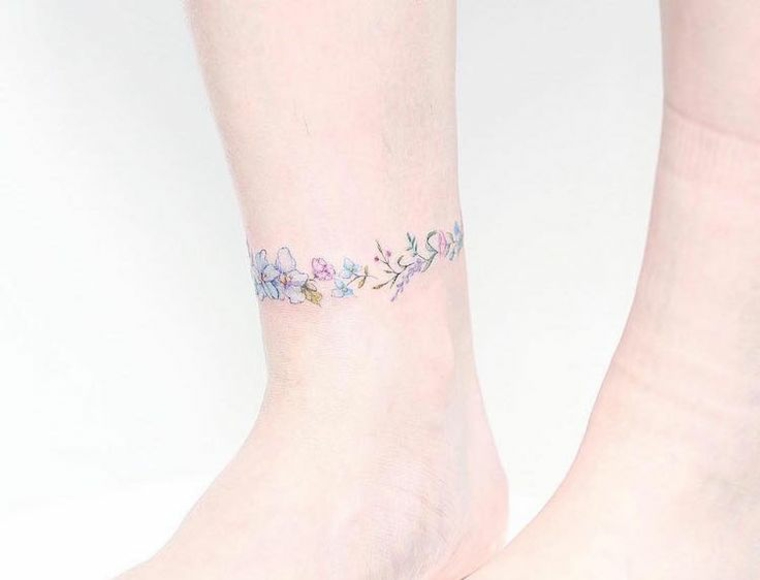 tatuagem de tornozelo 