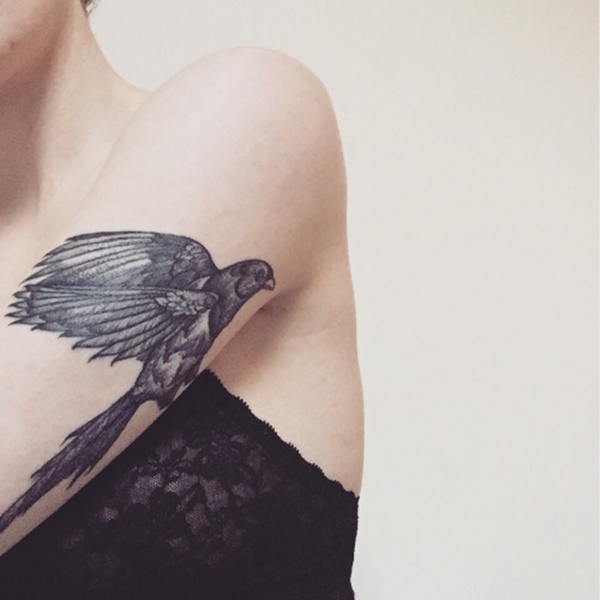 desenhos de tatuagem de aves (90) 