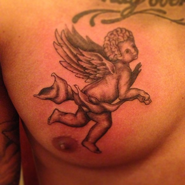 Desenhos de tatuagem de anjo e idéias40 