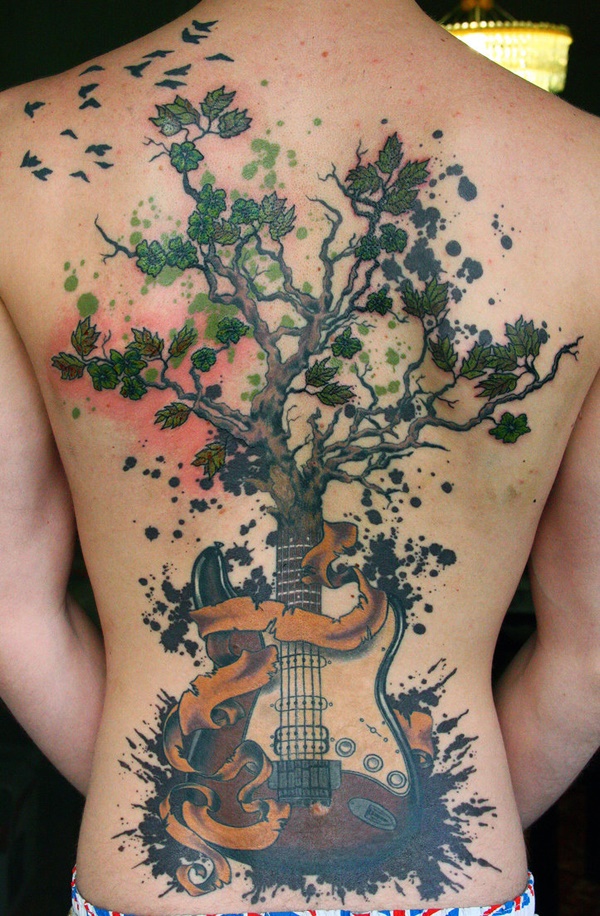 Desenhos de tatuagem de árvore10 