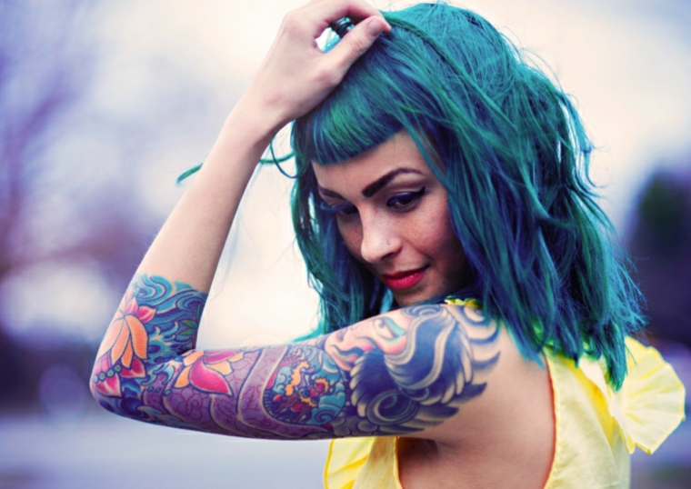 tatuagens agradáveis ​​projetos para mulheres 