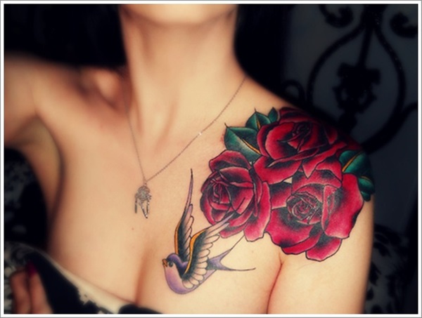 35 lindos desenhos de tatuagem de rosa e significados 21 