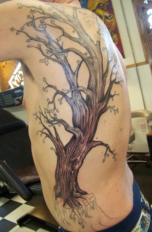 Desenhos de tatuagem de árvore32 