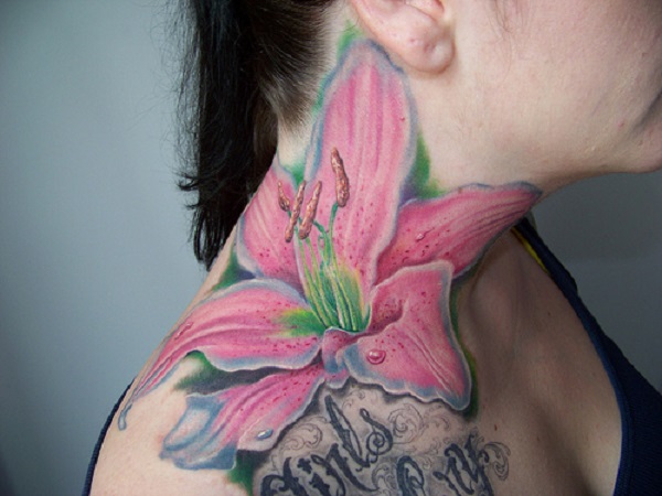 flores de lírio tatuagem 51 