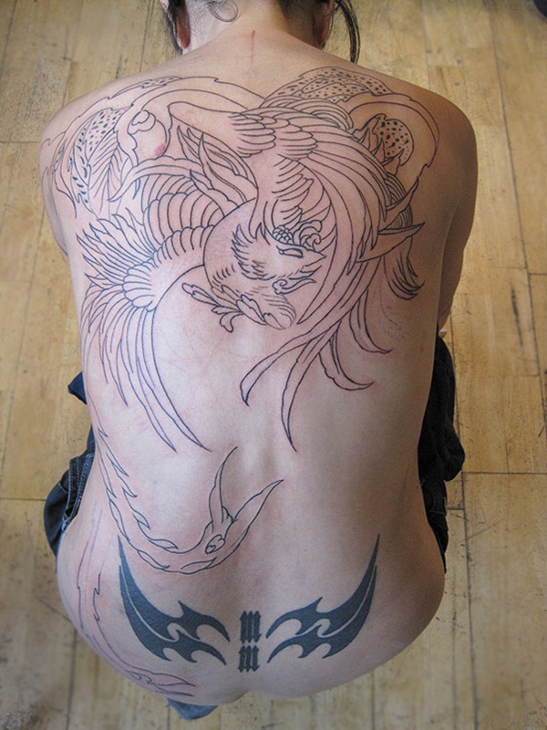 Desenhos de tatuagem Phoenix 
