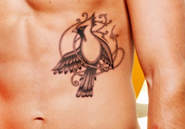 35 Cardeal Tattoo Designs e Ideias 9 