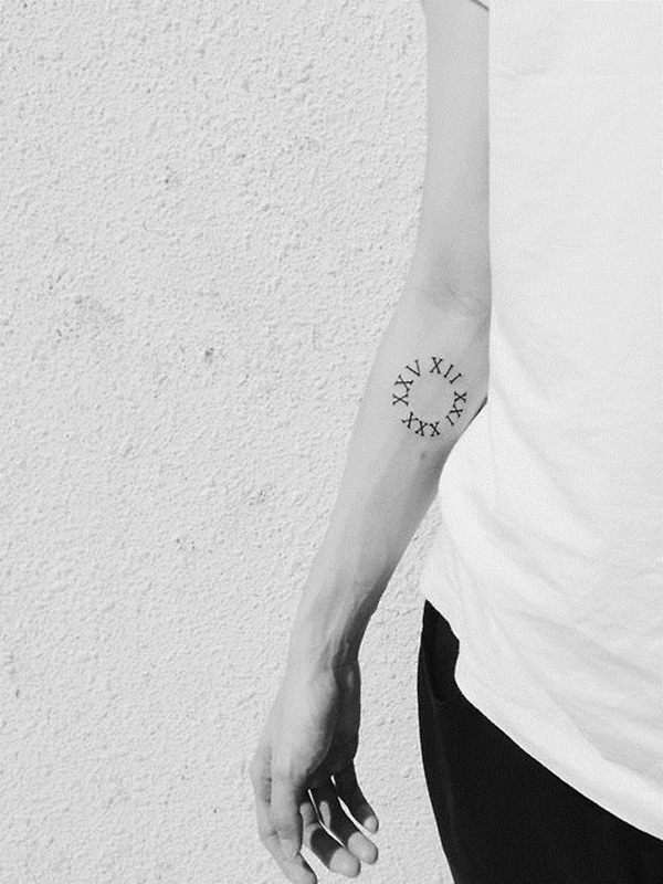 Desenhos de tatuagem numeral romano50 