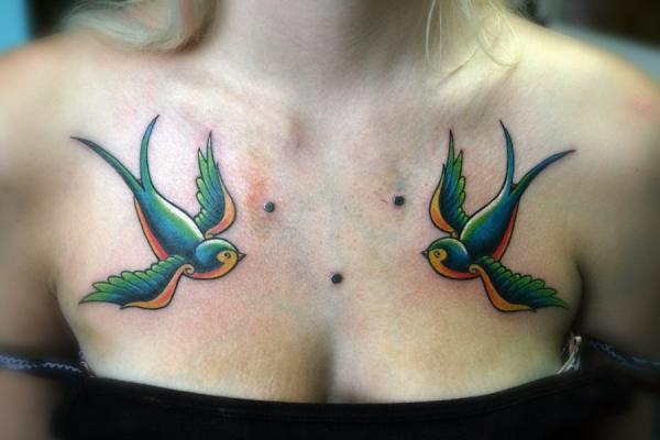 Desenhos de tatuagem de pássaro34 